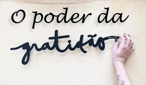 o poder da gratidão